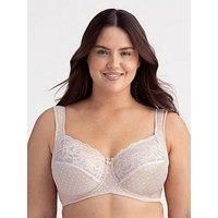 Miss Mary of Sweden Underwire Lace Bra Dotty Delicious Beige