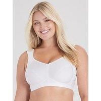 Miss Mary of Sweden Cotton Divide Non-Wired Bra – Skin-Relief Pocketed Design, Breathable Cotton, All-Day Comfort
