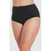 Miss Mary of Sweden Organic Cotton maxi panty Black