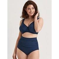 Miss Mary Of Sweden Maya Bikini Panty With Extra High Waist - Navy Blue