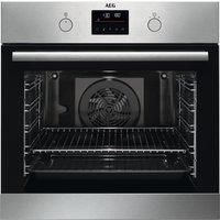 AEG Steambake BPS355061M Built In Electric Single Oven - Stainless Steel - A+ Rated, Stainless Steel