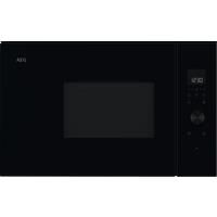 AEG OB6SM171DB 17 Litre 37cm High, Built In Small Combination Microwave Oven - Black, Black