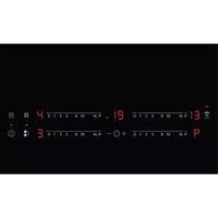 AEG IKX64441CB Induction Hob, Series 6000, 4 Cooking Zones, 60cm, Bridge Function, Hob2Hood Function, Built-In Hob Timer, Key-lock, 3 Step Residual Heat, Black