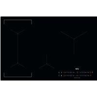 AEG 6000 Series 80cm Induction Hob with Bridge Zone IKX84443CB