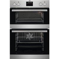 AEG 6000 SurroundCook Built In Oven, DCB535060M, 61L, Catalytic Self Clean, LED Display, Multilevel Cooking, Stainless Steel, Anti-fingerprint, Grill, Pizza, AirFry Setting, Defrost, A+