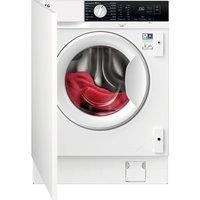 AEG LFX6G8434BI Integrated Washing Machine - White - 8kg - 1400 Spin - Built-...