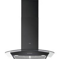 AEG 3000 LEDlights 80cm Chimney Cooker Hood - Black DTX3840B