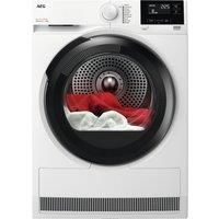 AEG 7000 SENSIDRY TR718A4B 8Kg Heat Pump Tumble Dryer - White - A+++ Rated, White