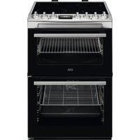 AEG 6000 SteamBake CCX6740ACM 60cm Electric Cooker with Ceramic Hob - Stainless Steel - A Rated, Stainless Steel