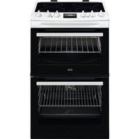 AEG CCX1530ACW Built-In Electric Double Oven - White