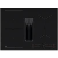 AEG SaphirMatt TCH74B01FZ Venting Induction Hob - Matt Black - For External / Recirculation Ventilation, Black