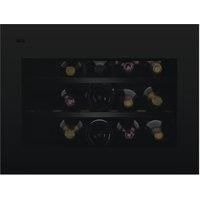 AEG NKW8P21KAT Integrated 55cm Compact Wine Cooler - Matt Black