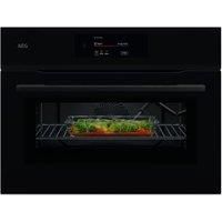 AEG NKK8N721B Combination Microwave and Oven in Black GRADE B