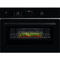 AEG TK6NK501B 44 Litre 46cm High, Built In Combination Microwave Oven - Black, Black