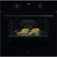 AEG SurroundCook OU5AB20CK Built In Electric Single Oven - Black Gloss - A Rated, Black
