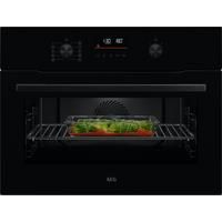 AEG 6000 Series Built-In Combination Microwave Oven - Black OK6NK40K
