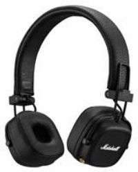 Refurbished: Marshall Major IV Foldable Bluetooth Headphone-Black, A