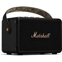 Marshall Kilburn II Bluetooth Portable Waterproof Speaker, Wireless - Black and Brass