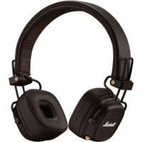 Marshall Major V Bluetooth Wireless Headphones, 100 Hours playtime - Brown