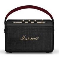 Marshall Kilburn III Portable Bluetooth Wireless Speaker, 50+ Hours Playtime - Black & Brass