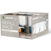 Absodry Duo Family Refill Bags for 3 Series Moisture Absorber - Pack of 4, none
