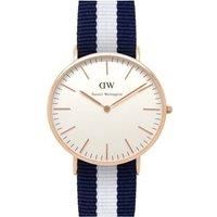 Daniel Wellington Men's Quartz Watch Classic Glasgow 0104DW with Nylon Strap