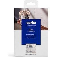 Aarke 3-Pack Pure Filter Refill Bags – Reducing Chlorine, Heavy Metals and Limescale – Filters up to 3x120 Liters/32 Gallons of Water