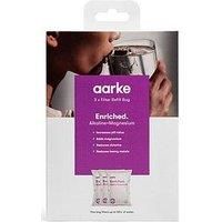 Aarke 3-Pack Enriched Filter Refill Bags – Increases The pH Value, Adds Magnesium, Reduces Unwanted Tastes and Heavy Metals – Filters up to 3x120 Liters