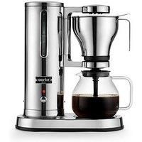 aarke Coffee Maker - Electric Drip Filter Coffee Brewer, Stainless Steel, Glass Carafe, Smart Hot Plate, 10 Cup Capacity, 1.25L