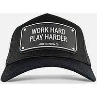 John Hatter & Co Rubber Work Hard Play Harder Cap