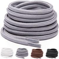 Miscly Round Shoe Laces Pairs] Thick - For Shoes, [3 4mm (137 cm,