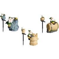 Waterproof Garden Gnome Statue With Solar Light - 3 Designs