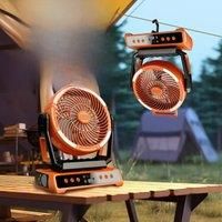 3 in 1 fan air conditioner, portable mini fan, ceiling fan with light, portable desk table usb stand