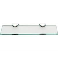 Miller Classic Glass Shelf, 300mm, Chrome
