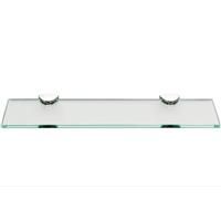 Miller Classic Glass Shelf, 400mm, Chrome