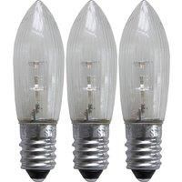 STAR TRADING Replacement LED bulb E10 0.2 W 2,100 K 3-pack