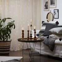 STAR TRADING Five strands - LED light bouquet Dew Drop