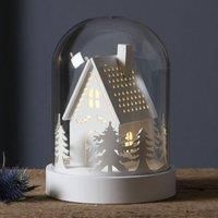 STAR TRADING Kupol LED decorative light, house, white