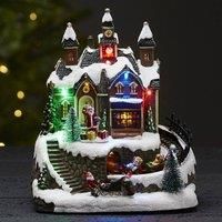 STAR TRADING With music - Trainville LED decorative light