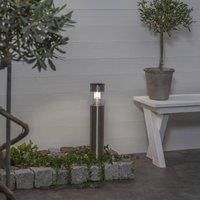 STAR TRADING Marbella LED solar path light with a motion sensor