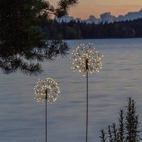 STAR TRADING Firework LED solar light with ground spike, 85 cm