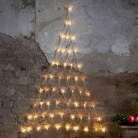 Star LED curtain light 55-bulb