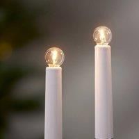 STAR TRADING Filament LED bulb E10 3 W dimmable, set of 3, 55 V