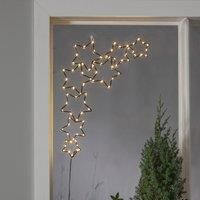 STAR TRADING Stella LED decorative light, 8 stars, battery