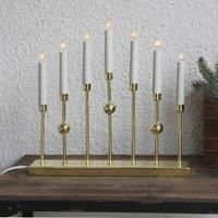 STAR TRADING Luxurious candleholder Gustavo 7-light