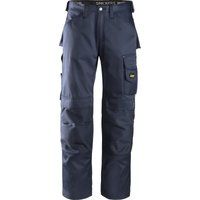 Snickers 3312 Mens DuraTwill Work Trousers Navy 31" 35"