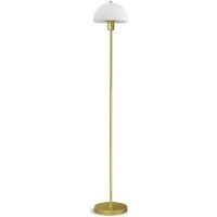 Herstal Vienda 125cm Traditional Floor Lamp Brass 125cm H X 20cm W X 20cm D