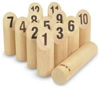 Bex Number Kubb Original Garden Game - Wooden, 26.5x 24 x 13 cm