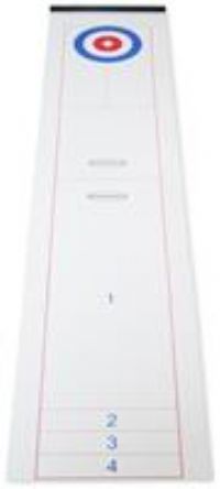 Gamesson Unisex/'s Shuffle Board and Curling Game, White