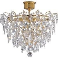 Marksljd Rosendal ceiling light diameter 48 cm gold